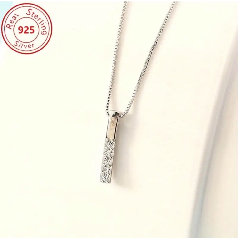 Elegant Sterling Silver Necklace